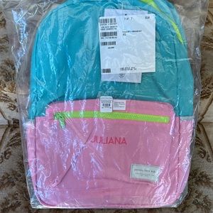 Pottery Barn Kids Personalized large backpack JULIANA NWT